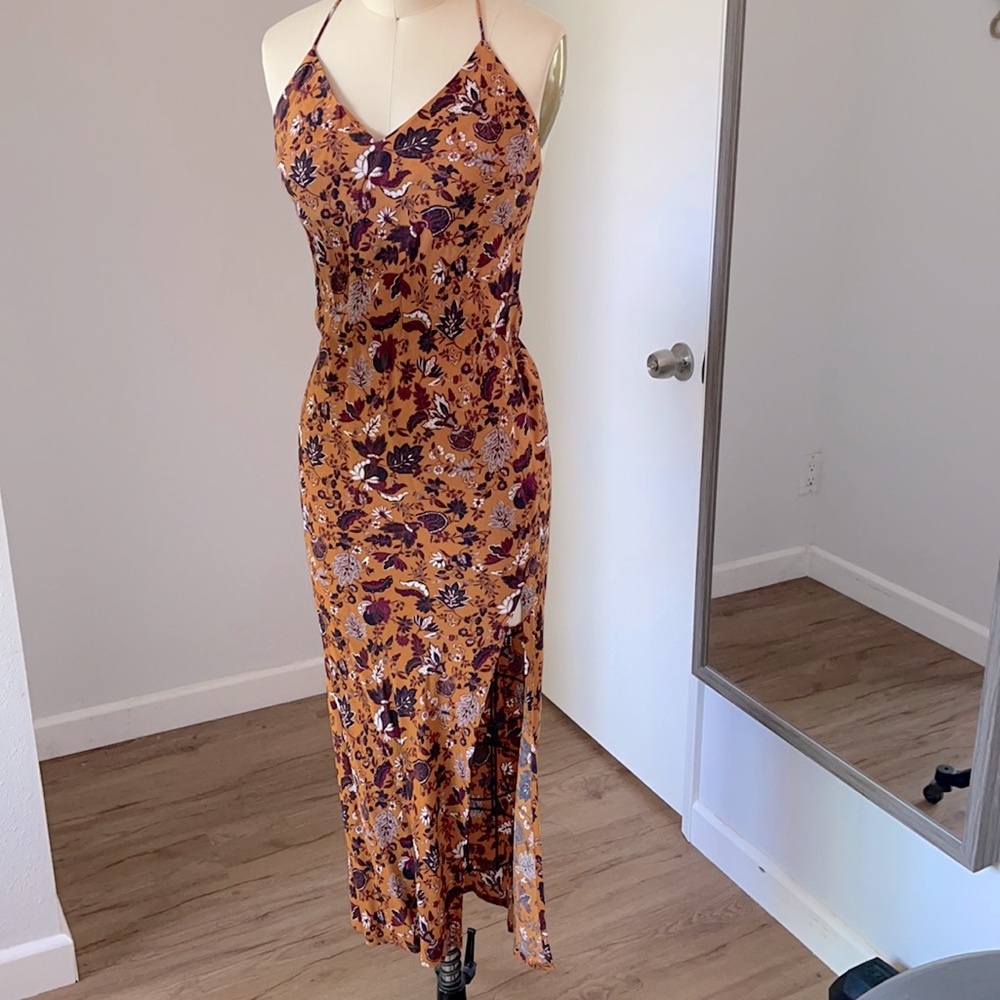 Tigerlily Bohemian Slit Dress. Size 4.